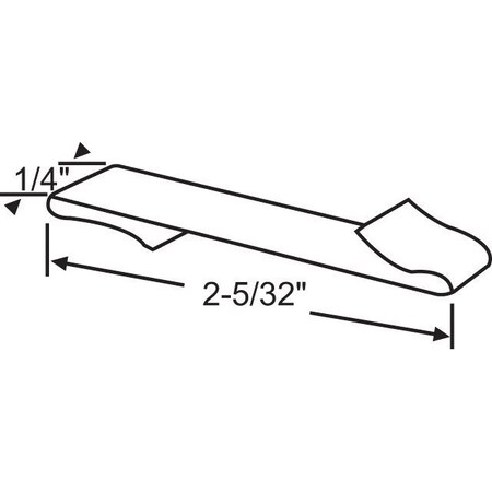 Strybuc Balance Clip 2-5/32in Length 62-518